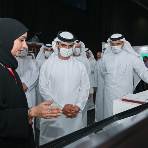 منصور بن محمد يطلق “مجمع دبي لابتكارات الأمن الإلكتروني” ونظامي “طارش” و”الكاشف”